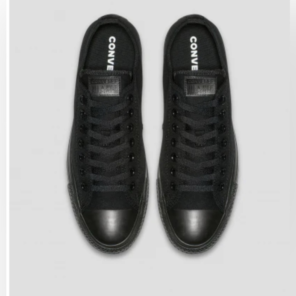 Converse All Star Triple Black Sneakers NWOB